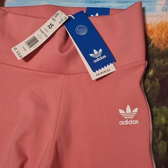 Adidas Originals High Waist Bike‎ Shorts XS NWT - Picture 4 of 9